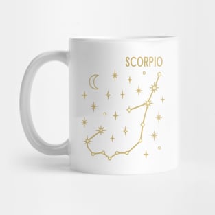 Scorpio Constellation Zodiac Sign Mug